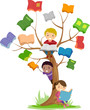 Stickman Kids Book Tree Read
