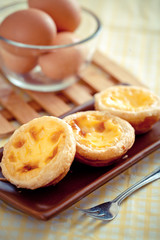 Canvas Print - Egg tarts