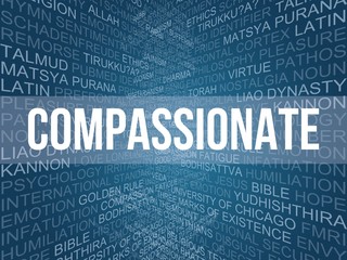 Sticker - compassionate