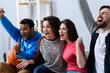 © Yakobchuk Olena - Friends watching sport on TV