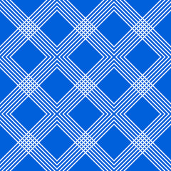 Poster - Minimal geometric pattern with intersecting lines forming interl