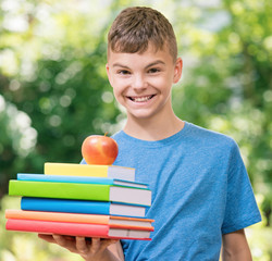 Poster - Boy back to school