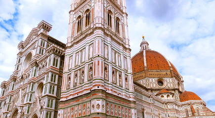 Wall Mural - Basilica of Santa Maria del Fiore in Florence, Italy