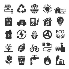 ecology icon set 9, vector eps10