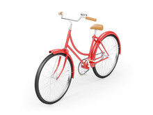 Red Bicycle Vintage