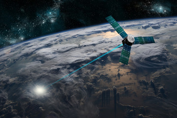 Canvas Print - space weapon no.1h - elements of this image furnished by nasa.