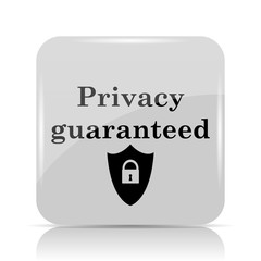 Poster - Privacy guaranteed icon