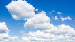 © DG PhotoStock - Small cloud group in clear sky background.