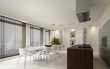 © XtravaganT - Elegant dining room interior with white decor