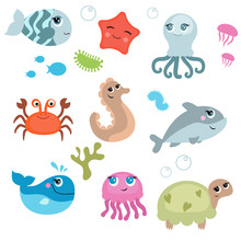 Cute Sea Creatures.