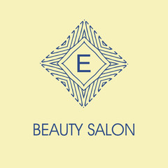 Wall Mural - set of elegant monogram design. vector illustration.