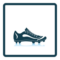 Wall Mural - American football boot icon