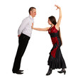 © pzAxe - Couple passionately dancing ballroom dance