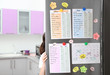 © Africa Studio - Calendar and to do lists hanging on refrigerator