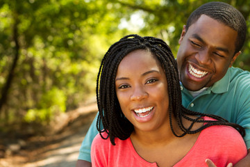 Happy loving couple