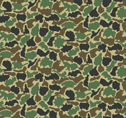 Abstract Military Camouflage Background