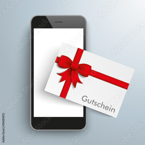 Smartphone Gutschein – Stock-Vektorgrafik | Adobe Stock