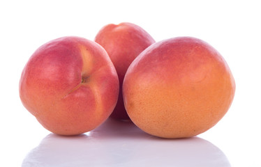 Whole ripe apricots