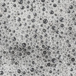 Seamless texture - the surface of the foam on dirty water