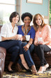 © digitalskillet1 - Diverse group of friends having coffee