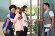 © digitalskillet1 - Diverse group of people at a community center. Meet and greet.