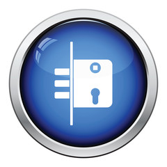 Sticker - Door lock icon