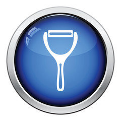 Sticker - Vegetable peeler icon