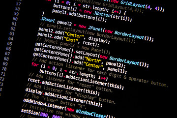 computer language source code