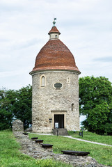 Canvas Print - Romanesque rotunda in Skalica, Slovakia, architectural theme