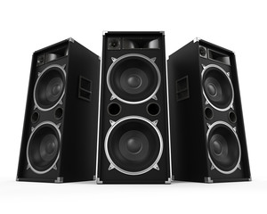 large audio speakers