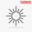 sun Icon Vector