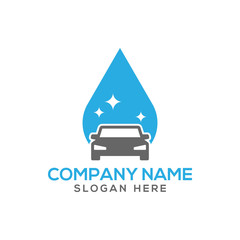 Canvas Print - Car Wash  logo vector