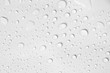 water drop on white background