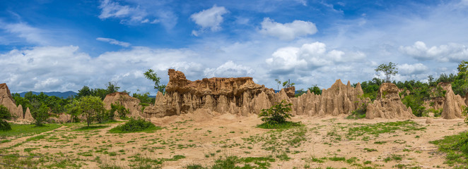 soil mountain panorama