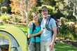 © WavebreakMediaMicro - Hiker couple embracing each other