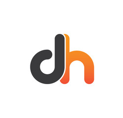 Poster - dh logo initial grey and orange