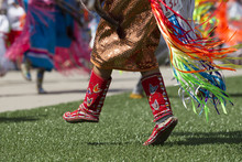 Close Up Of Traditional Footwear.