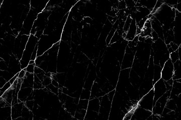 Wall Mural - black marble texture background, abstract texture for floor tile and pattern design