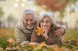 © aletia2011 - Senior couple in autumn park