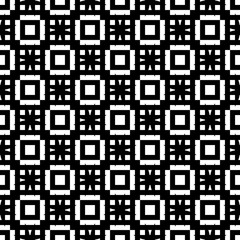 Fototapete - Geometric repeatable grid, mesh pattern. mosaic of intersecting