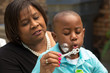 © digitalskillet1 - African American Grandmother And Grandson