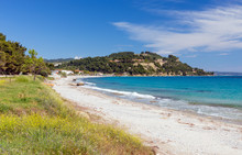 Beautiful Beach Near Possidi Village, Halkidiki, Greece
