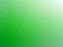 Abstract Green White Gradient Polygon Shaped Background