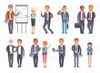 © Vectorvstocker - Business people vector set.