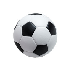 soccer ball isolated on white