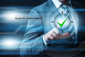 Wall Mural - businessman pressing button on virtual screens