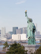 Statue of Liberty on the Tokyo waterfront