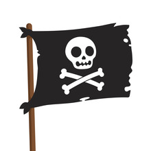 Pirate Flag Illustration