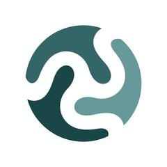 Wall Mural - globe logo vector