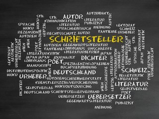 Wall Mural - Schriftsteller